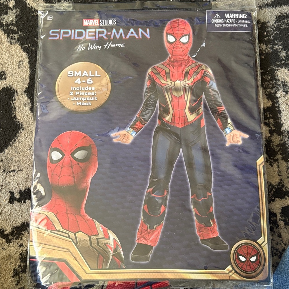 Marvel Spider-Man No Way Home Kids Costume - Red and Black